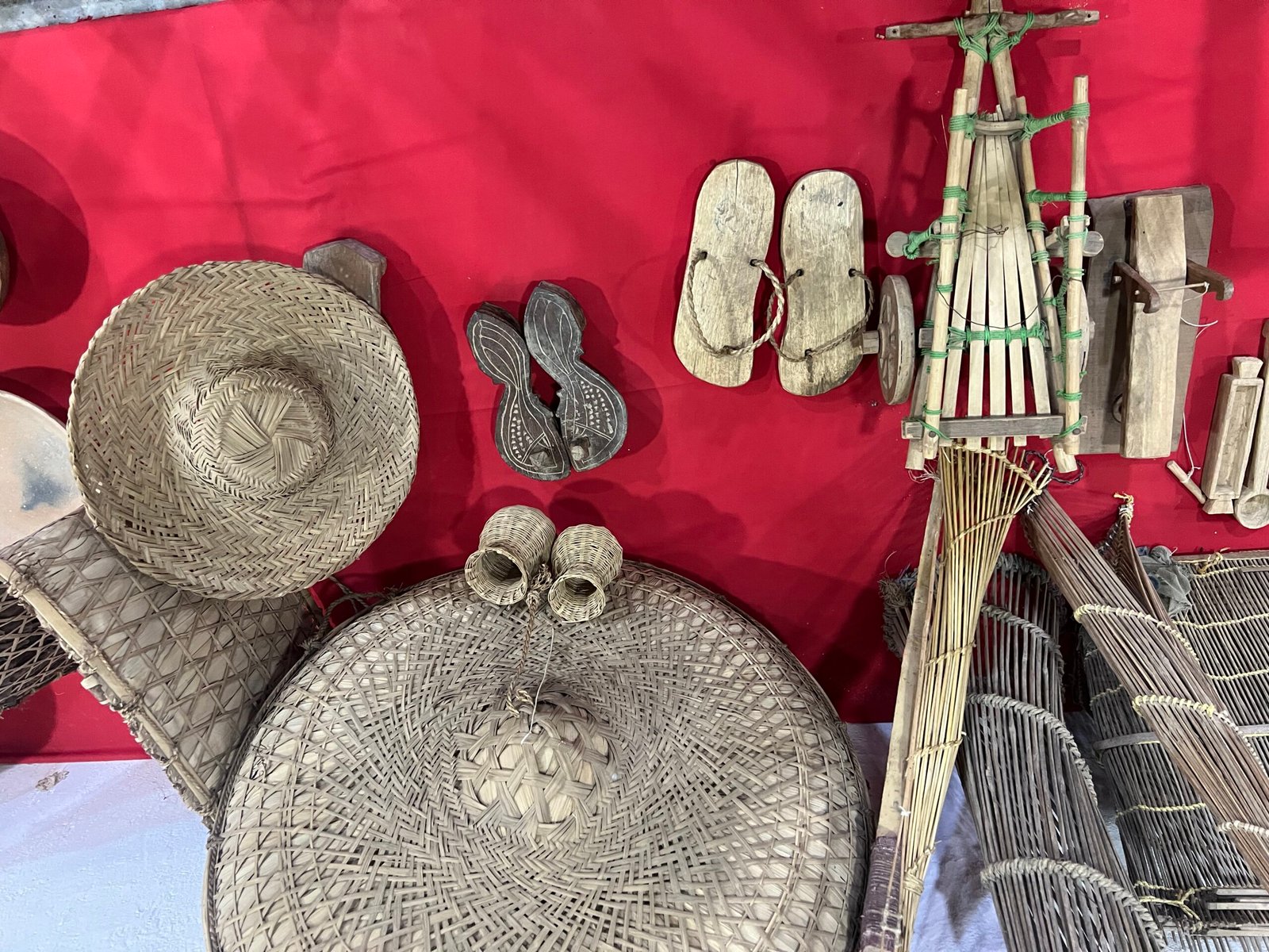 Tharu Wooden Tools and Ritual Objects