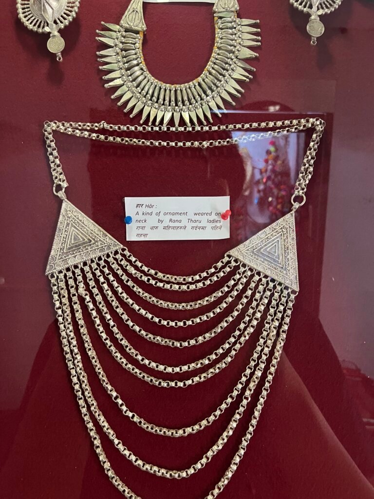 Hansuli — Traditional Tharu Silver Necklace